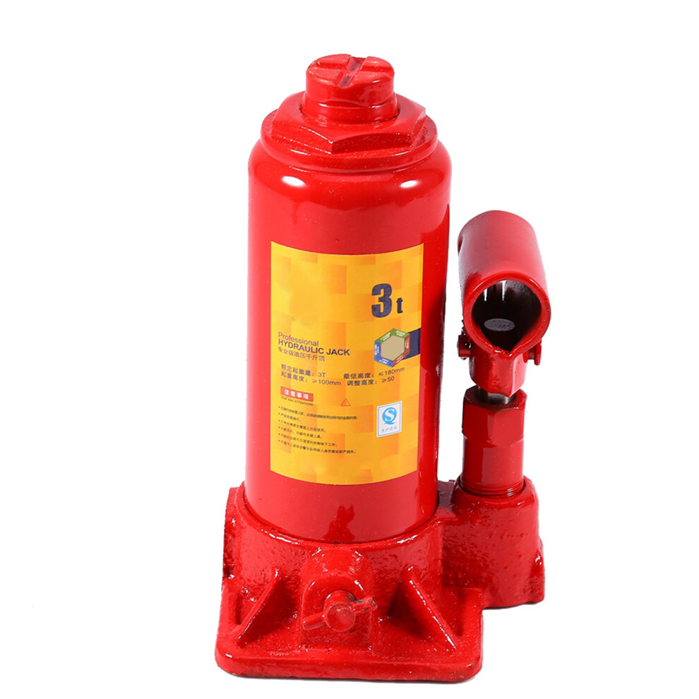 3T Hydraulic Jack Car Lift Vehicle Bottle Jack Repair Tool 323163268828