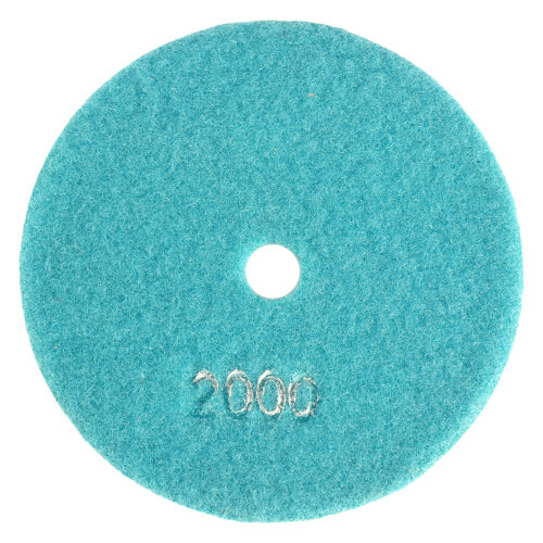 125mm Nassdiamant-Schleifpads für Granit Beton Marmor 2000