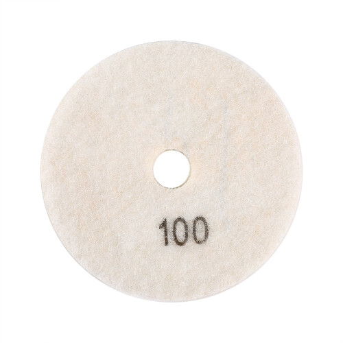 100mm 4" Nassdiamant-Schleifscheibe für Granit Marmor 100