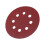 125mm Red Grinding Discs 8 Hole Grit 240# (125mm) 2