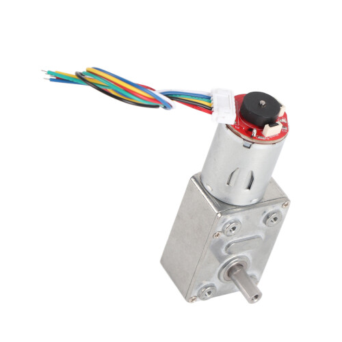 DC-Motor mit Getriebe, Encoder & Selbsthemmung, 40U/min 2
