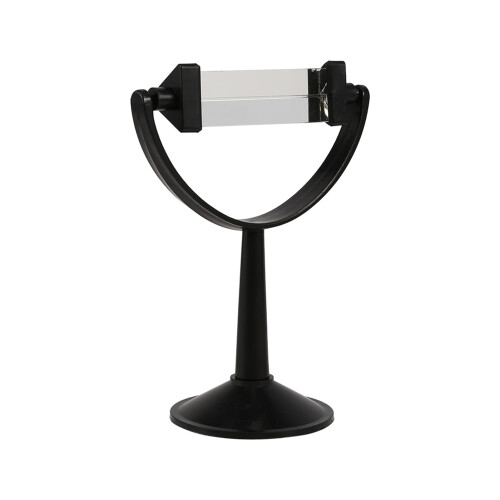Optical Glass Triple Triangular Prism with Stand 2