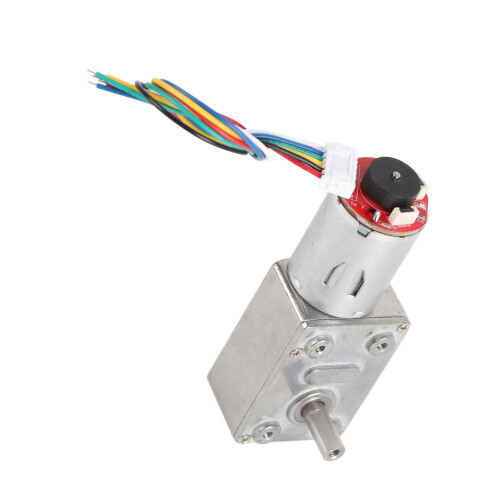 DC-Motor mit Getriebe, Encoder & Selbsthemmung, 40U/min 1