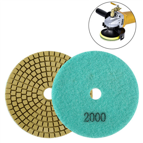 100mm 4" Nassdiamant-Schleifscheibe für Granit Marmor 2000 2