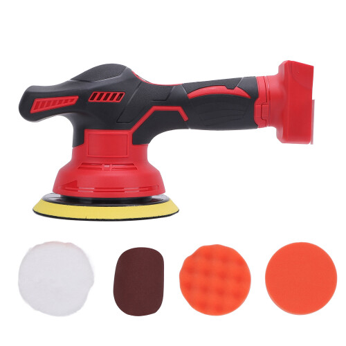 Cordless Car Buffer Polisher 6 Inch 2500-5000RPM Variable Speed