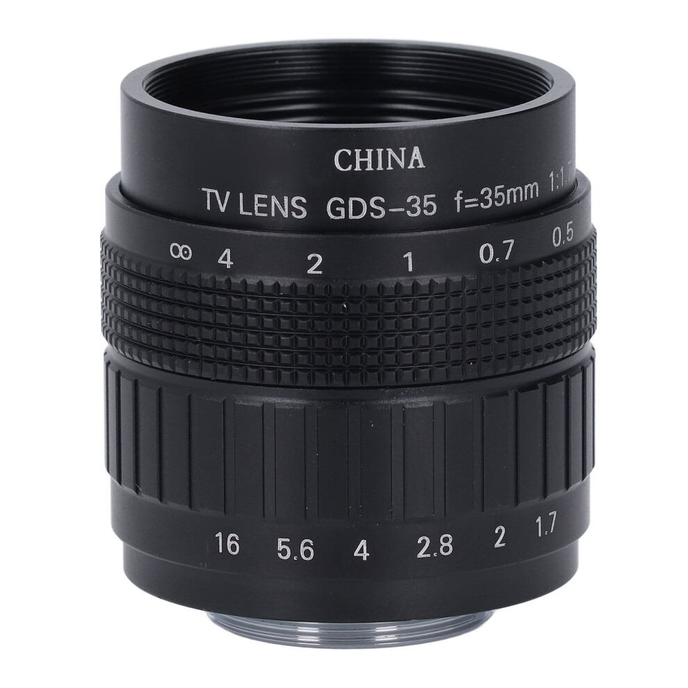 Manual Focus Prime Lens 35Mm F1.7 2/3In For Tv Industrial Camera 323163270265