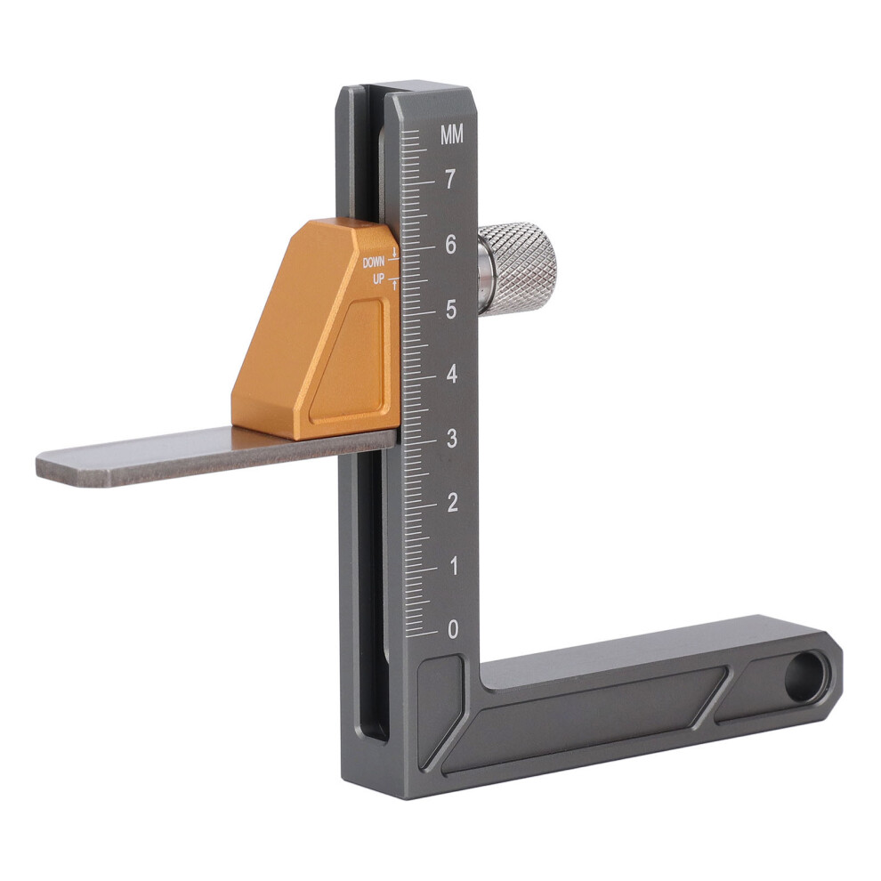 Woodworking Height Gauge Metric Adjustable Depth Gauge For Table Saw 323163270289