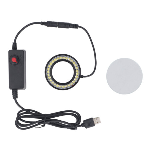 5V USB Ringlicht 31 LED für 46mm Mikroskop