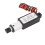 Mini-Linearantrieb 24VDC 15mm Hub 70N 8mm/s mit Endschalter 5
