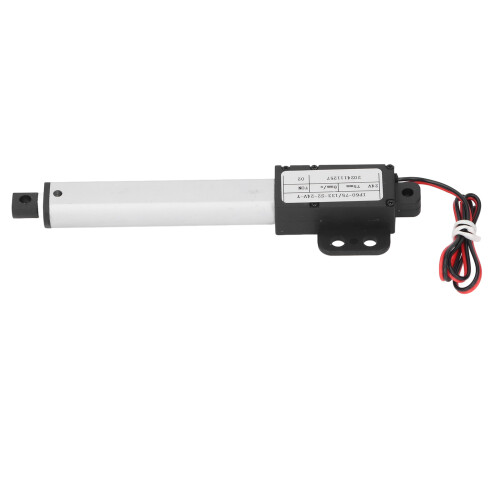 24V Linear Actuator 75mm Stroke 70N Thrust 8mm/s with Reverse Switch 2