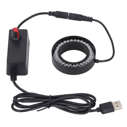 5V USB Ringlicht 31 LED für 46mm Mikroskop 1
