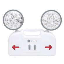 LED-Notlicht 2 Lampen 3h Backup hohe Helligkeit
