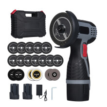Winkelschleifer 28000U/min 16,8V Akku 2x1500mAh LED für Ziegel Holz