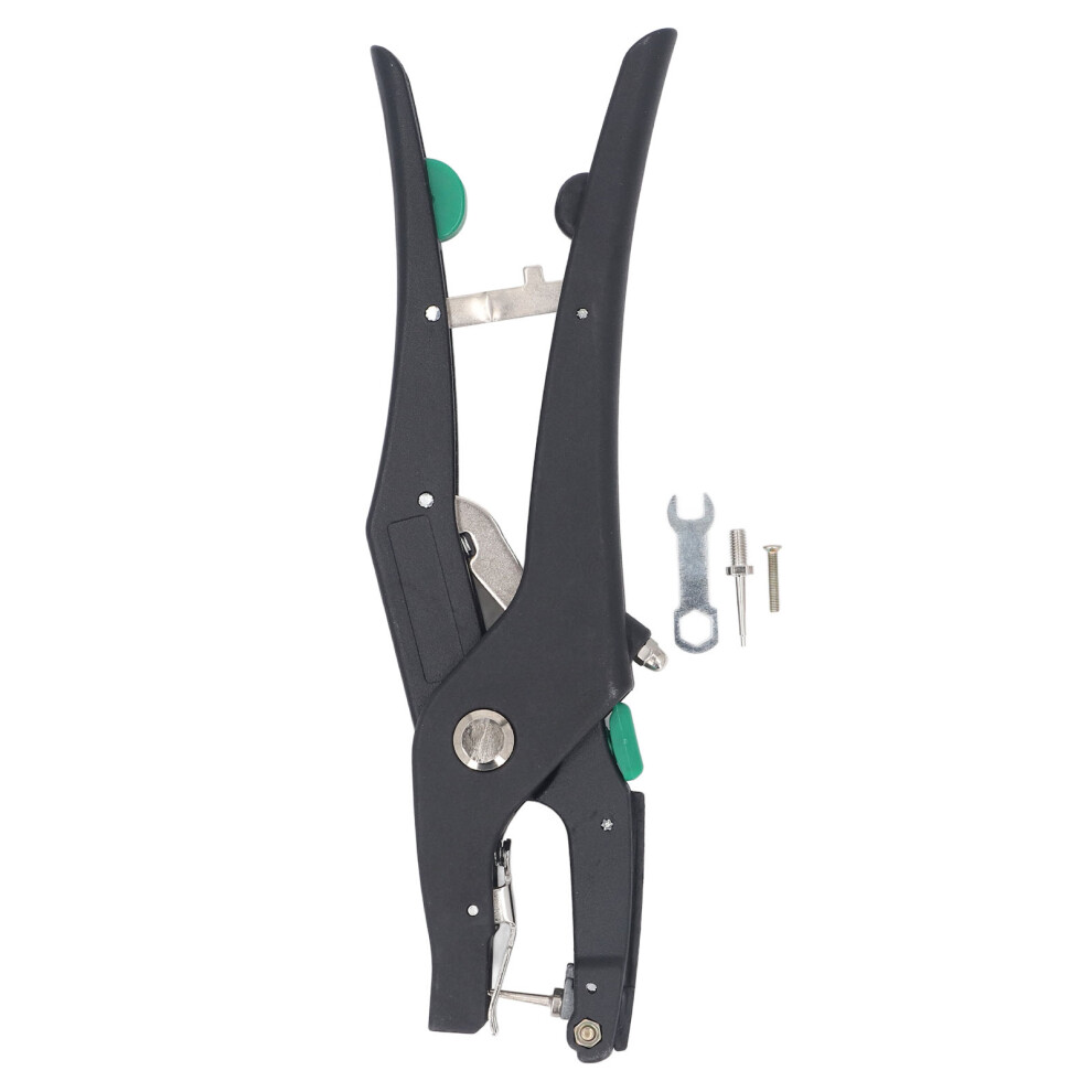Black Livestock Ear Tag Applicator For Farm 323163271576