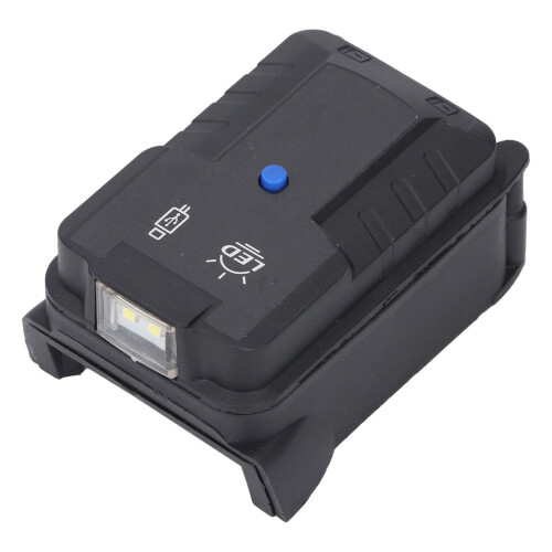20V Akku-LED-Arbeitsleuchte 100LM mit 2 USB-Ports