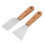 2Pcs Stainless Steel Putty Scraper with Wood Handle 3