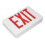 Red LED Emergency Exit Sign 3H with Bracket Office School Mall 3