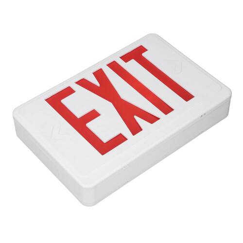 Red LED Emergency Exit Sign 3H with Bracket Office School Mall 2