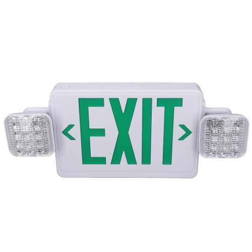 High Brightness LED Dual Sided Emergency Exit Sign 50-60HZ 1