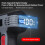 Bürstenloser Winkelschleifer 28000U/min 16,8V 2x1500mAh LED 3