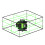 16-Linien-Laserwaage 3 selbstnivellierend USB 3
