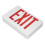 Red LED Emergency Exit Sign 3H with Bracket Office School Mall 4