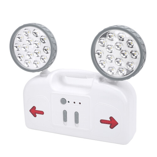 LED-Notlicht 2 Lampen 3h Backup hohe Helligkeit 1