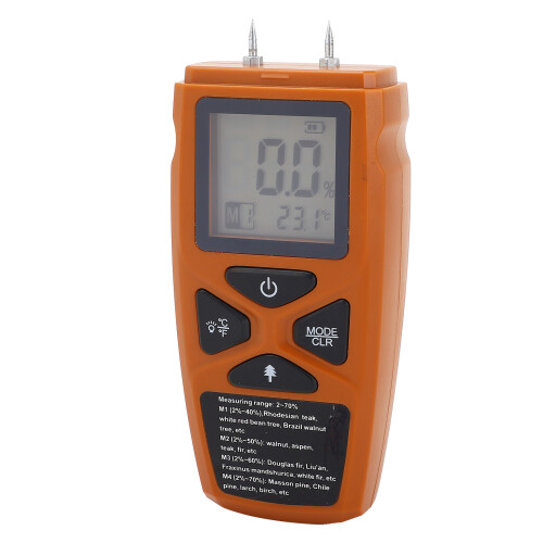 Digitaler Holzfeuchtemesser Sensor mit Hintergrundbeleuchtung 2