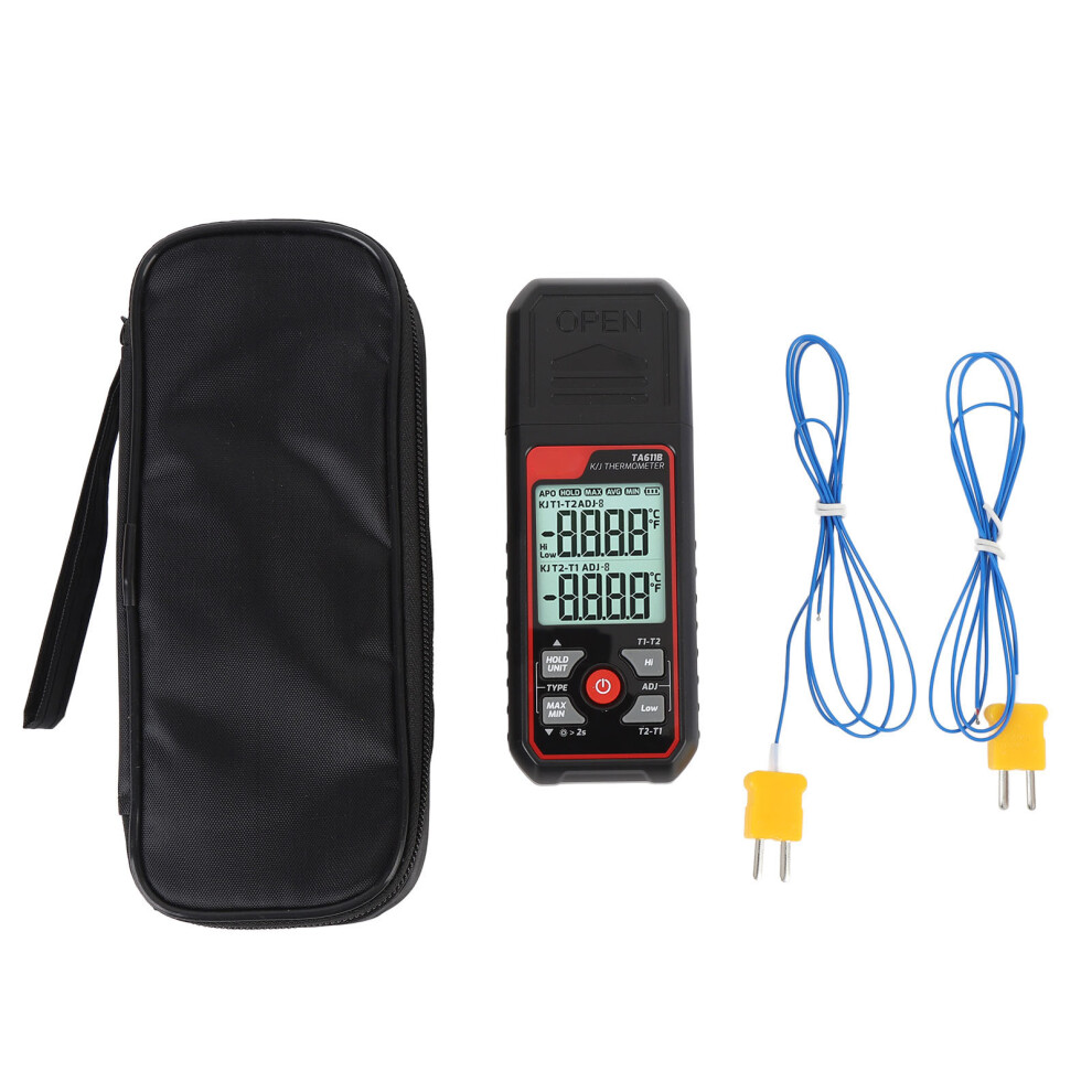 Thermocouple Meter K Type Dual Channel -200-1372 TA611B