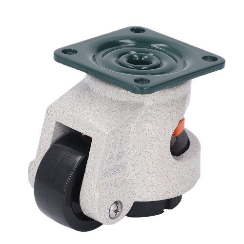Leveling Caster 40mm OD High Load Adjustable Plate Wheel
