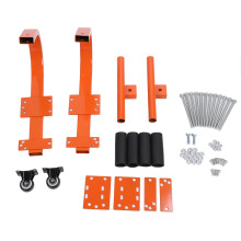 Dachleitern-Haken aus Stahl, stabilisierend, Gummi-Griff