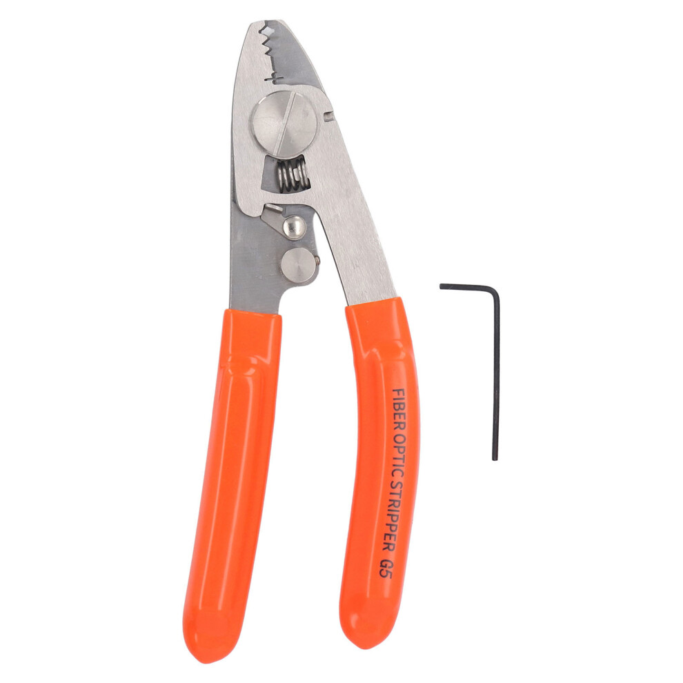 Fiber Optic Stripper Stainless Steel 5 Hole Adjustable Pliers 323163272603