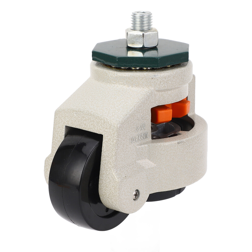 Leveling Stem Caster 75Mm Od M16 Thread Wheel For Workbench 323163272399