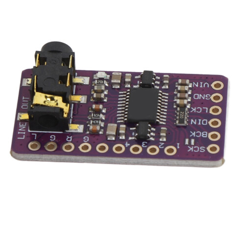 Digital Sound DAC PCM5102 Decoder Module for RPI 2