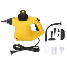 (US Plug 110-120V) Dampfreiniger Hand 1000W Hochdruck Gelb US-Stecker