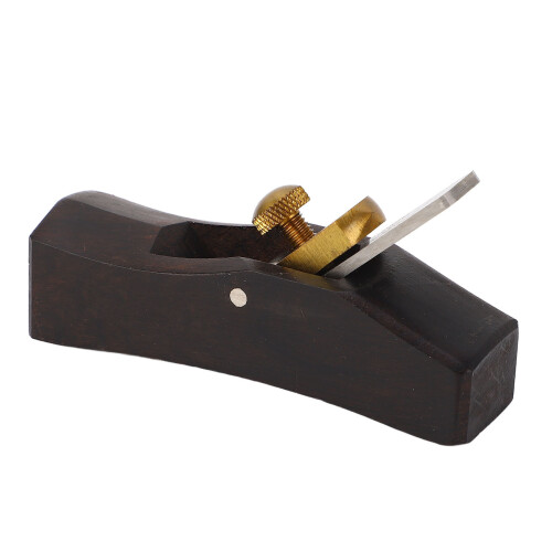 Mini Wood Planer Hand Tool Ebony Woodcraft Trimming Chamfering 1