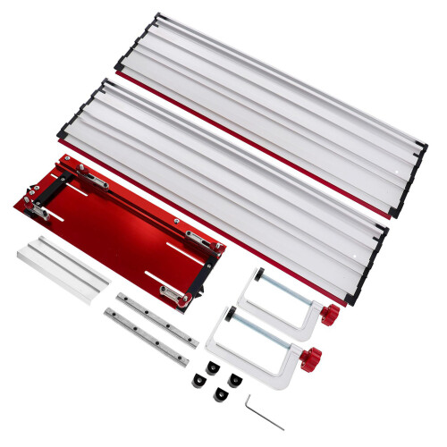Track Saw Guide Rail Universal 50in Cutting Range 2