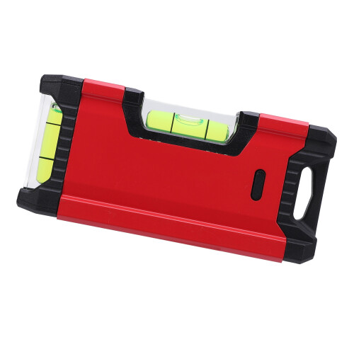 Wasserwaage 11cm Aluminium horizontal/vertikal 0,5mm 1