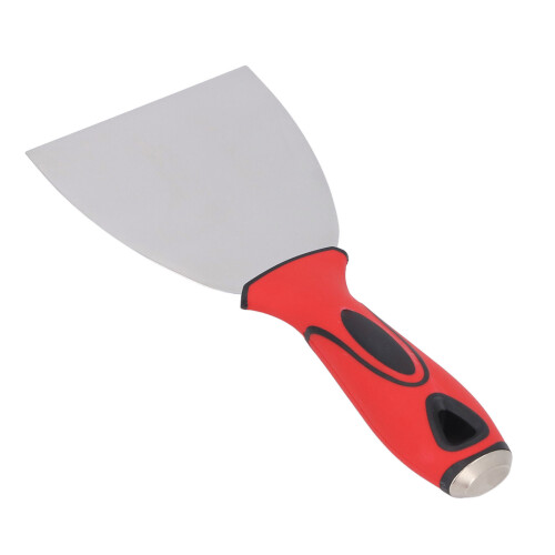 4 Inch Stainless Steel Paint Scraper with Non-Slip Rubber Handle 1