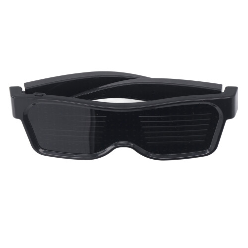 LED-Leuchtbrille 200 LEDs, APP/USB, Party 2