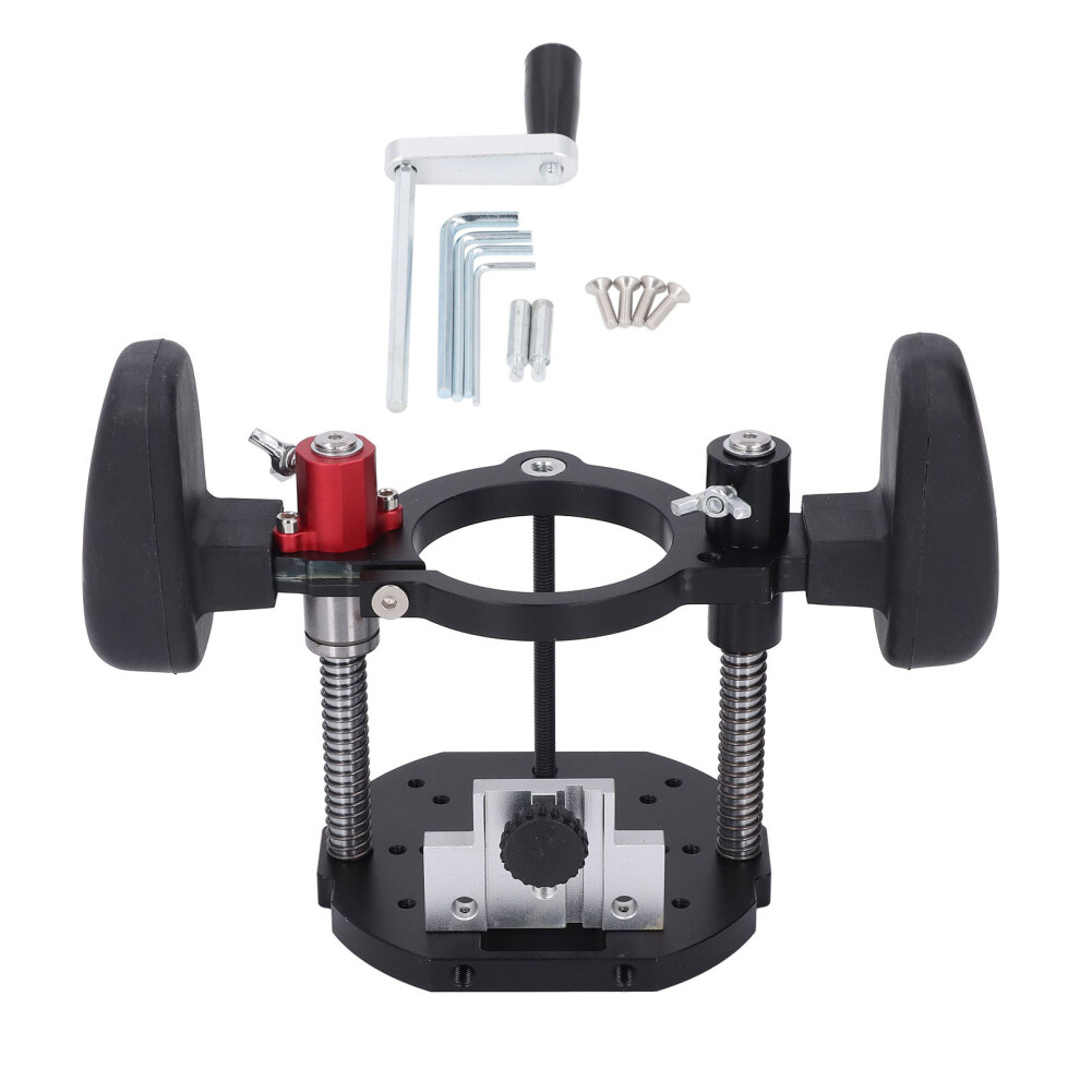 Adjustable Router Lift 63.5-65Mm Aluminium Woodworking System 323163274676