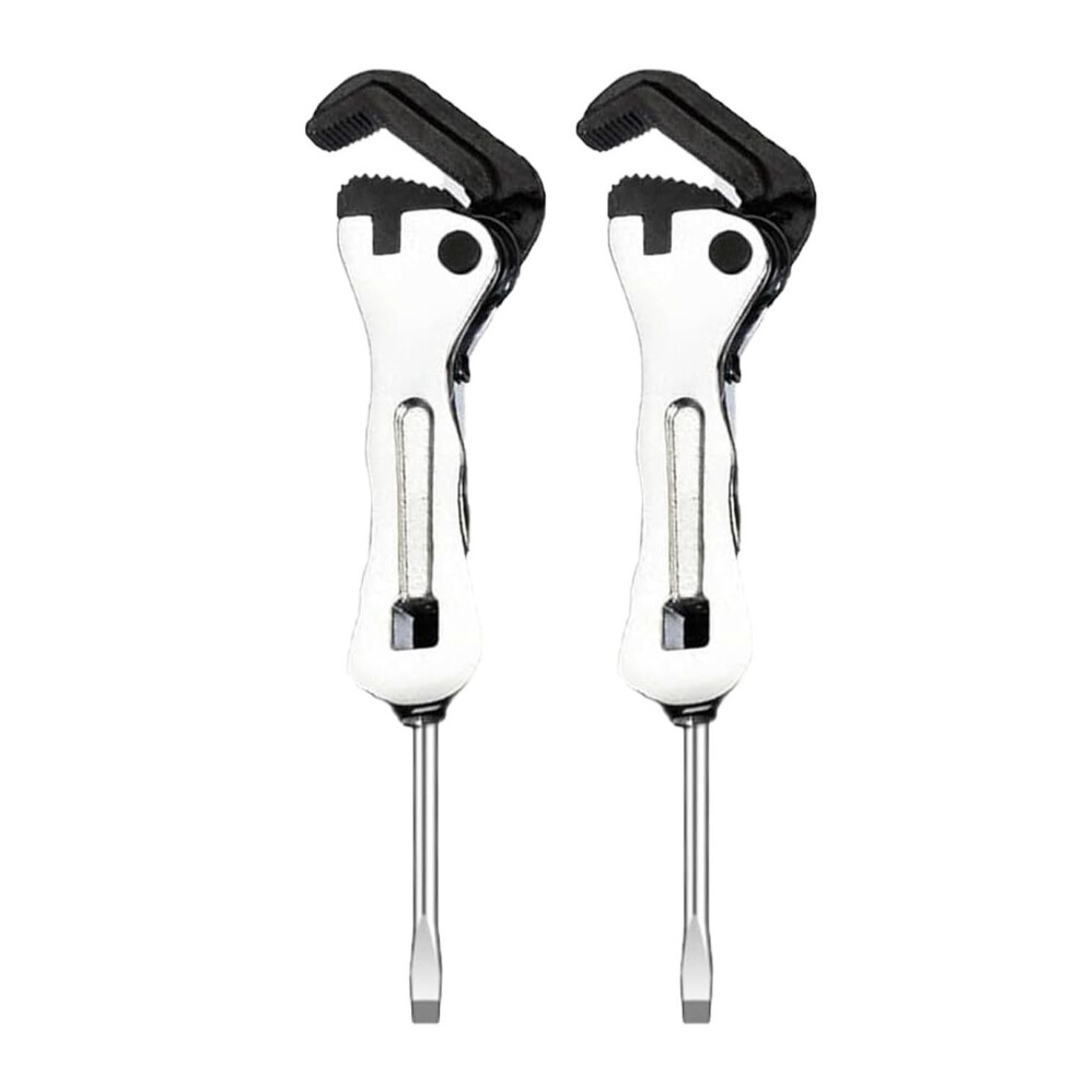 (1Pcs) Micro Wrench 3.75 Inch Self Adjusting Pipe Vise 2Pcs 323163275123