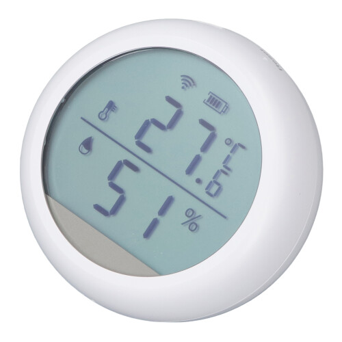 WiFi Temp-Feuchtigkeitssensor Smart Messgerät Wandmontage 1