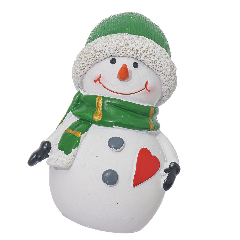 Lovely Snowman Rabbit Garden Statue Waterproof Resin-Style E-image-OPC-PMBXR9Z-NEW