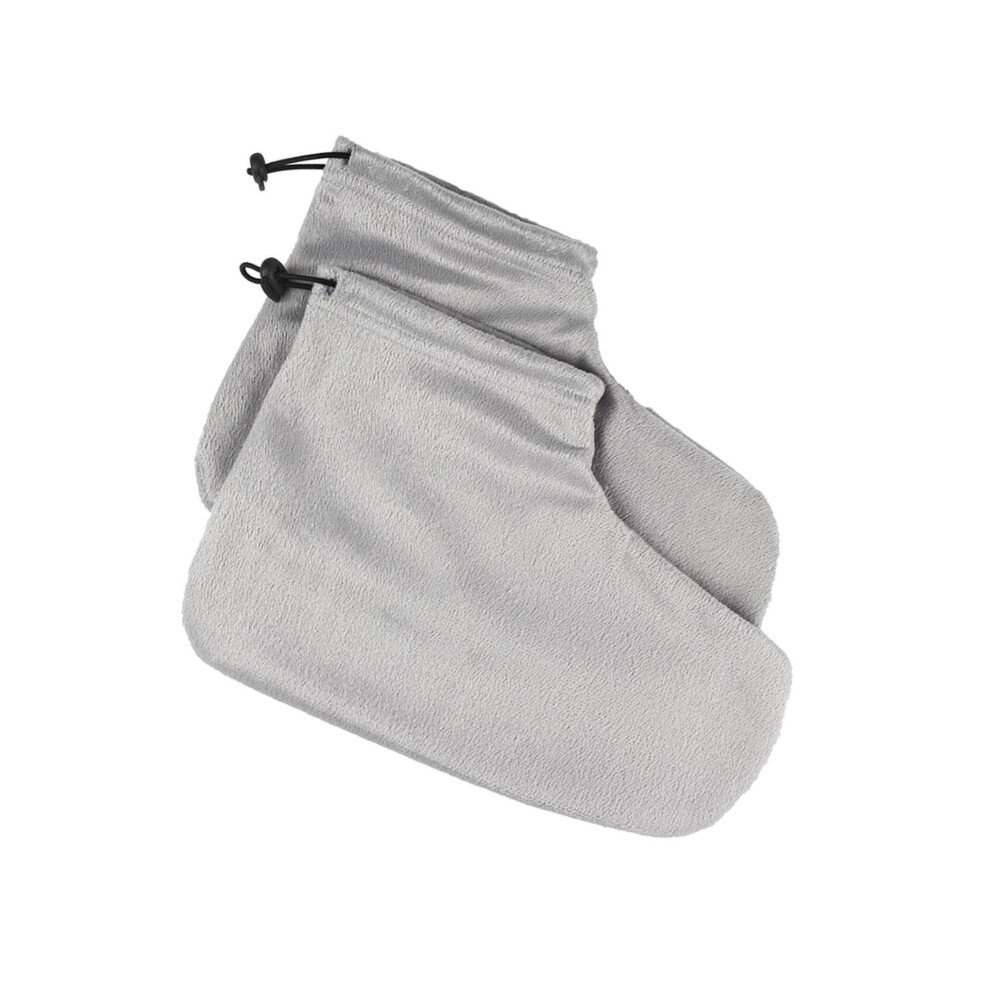 Paraffin Wax Mitts for Hands and Feet, Gray, 20x28 cm, Pack of 1, Nail Art Accessories Compatible-image-OPC-PMBXRGM-NEW