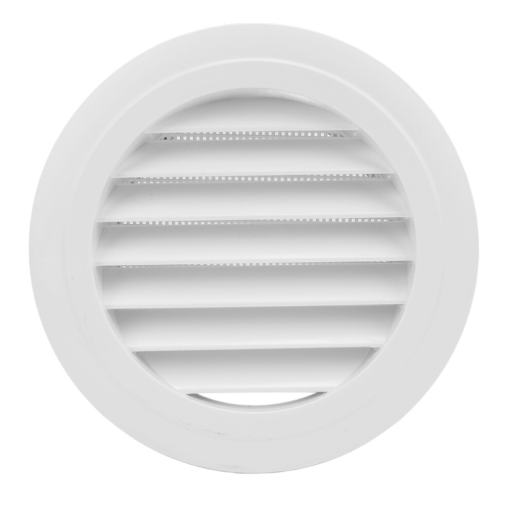 150Mm Round Vent Cover Abs Wall Ceiling Slant Louver Grille 323163275277