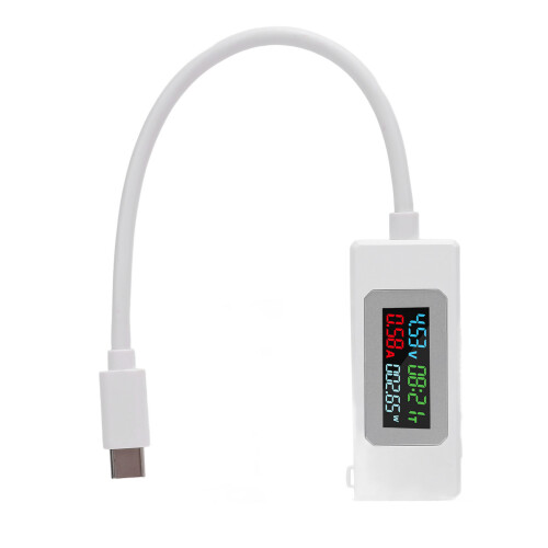 USB-C Tester 4-30V 6.5A Spannungsprüfer