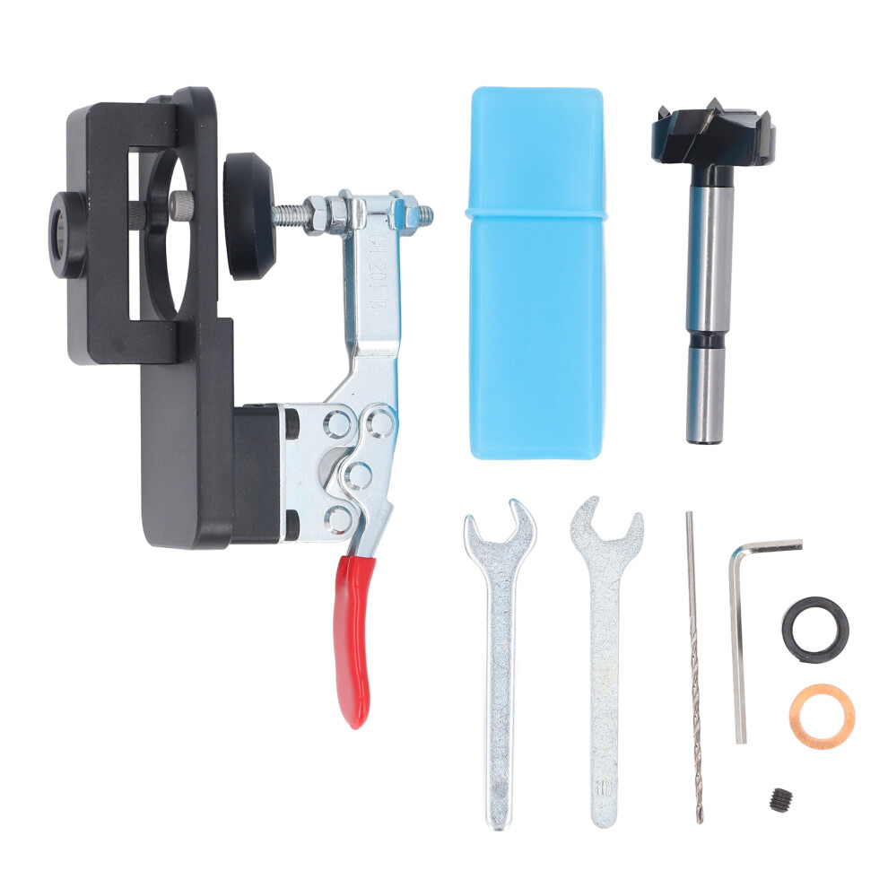 Hinge Hole Drilling Jig 35Mm Aluminium Alloy Cabinet Hinges Tool 323163276038