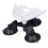 Rectangular Satellite Suction Mount Car RV Roof Cup Bracket 1/4in 4