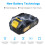 6 Inch Brushless Cordless Mini Chainsaw 2 Batteries 5
